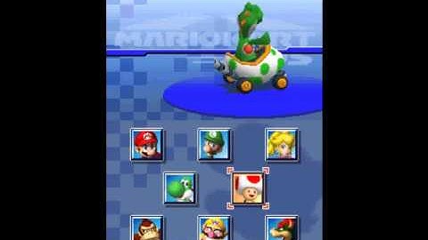 Mario Kart DS: Character Animation Swaps