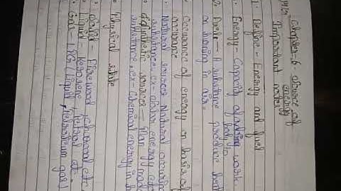 Sources of Energy Class  8 Short notes || D.A.V Board || most important Question Sources Of Energy