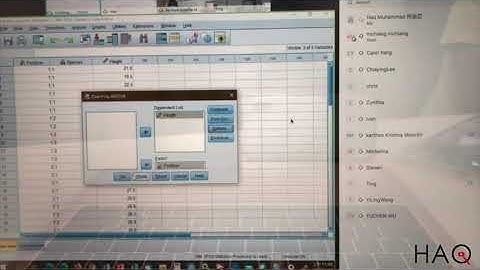 Multivariate Analysis in SPSS (Part 1) #HAQ #Statistics