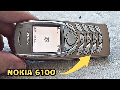 Nokia 6100 startup/shutdown/sound/Review/Disassembly/Ringtones/Games/Repair/Battery