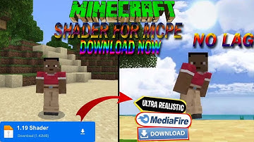 WOW !!! TOP 1 SHADER RENDER DRAGON REALISTIC MCPE 1.19+ MIRIP RTX SUPPORT LOW END DEVICE 1 GB RAM