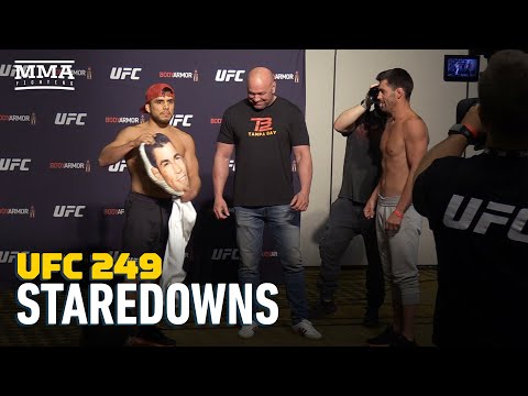 UFC 249 Weigh-In Staredowns - MMA Fighting