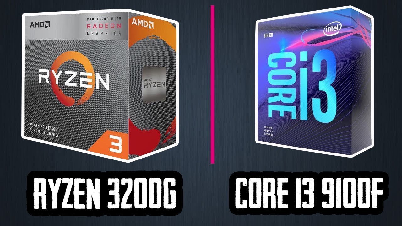 Amd Ryzen 3 30g Review Intel Core I3 9100f Vs Ryzen 30g Which Is Best Youtube