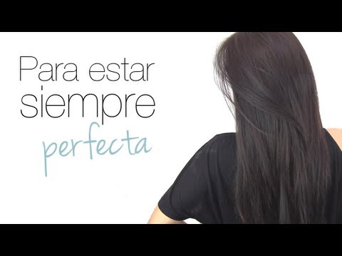 Como tener el cabello limpio en 2 minutos