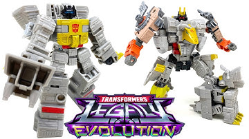 Transformers LEGACY Evolution Core Class GRIMLOCK + Combined Mode Review