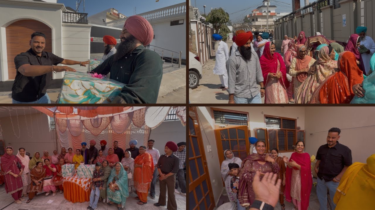 ਆ ਸਾਰੇ ਗਿਫਟ 🎁 ਕਿਹੜੀ ਖੁਸ਼ੀ 📣 ਚ || sara pariwar a gift le k kithe giya 🧐🤔