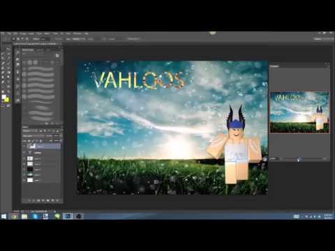 Roblox Gfx Tutorial Vahlqos - how to make roblox gfx with paintnet