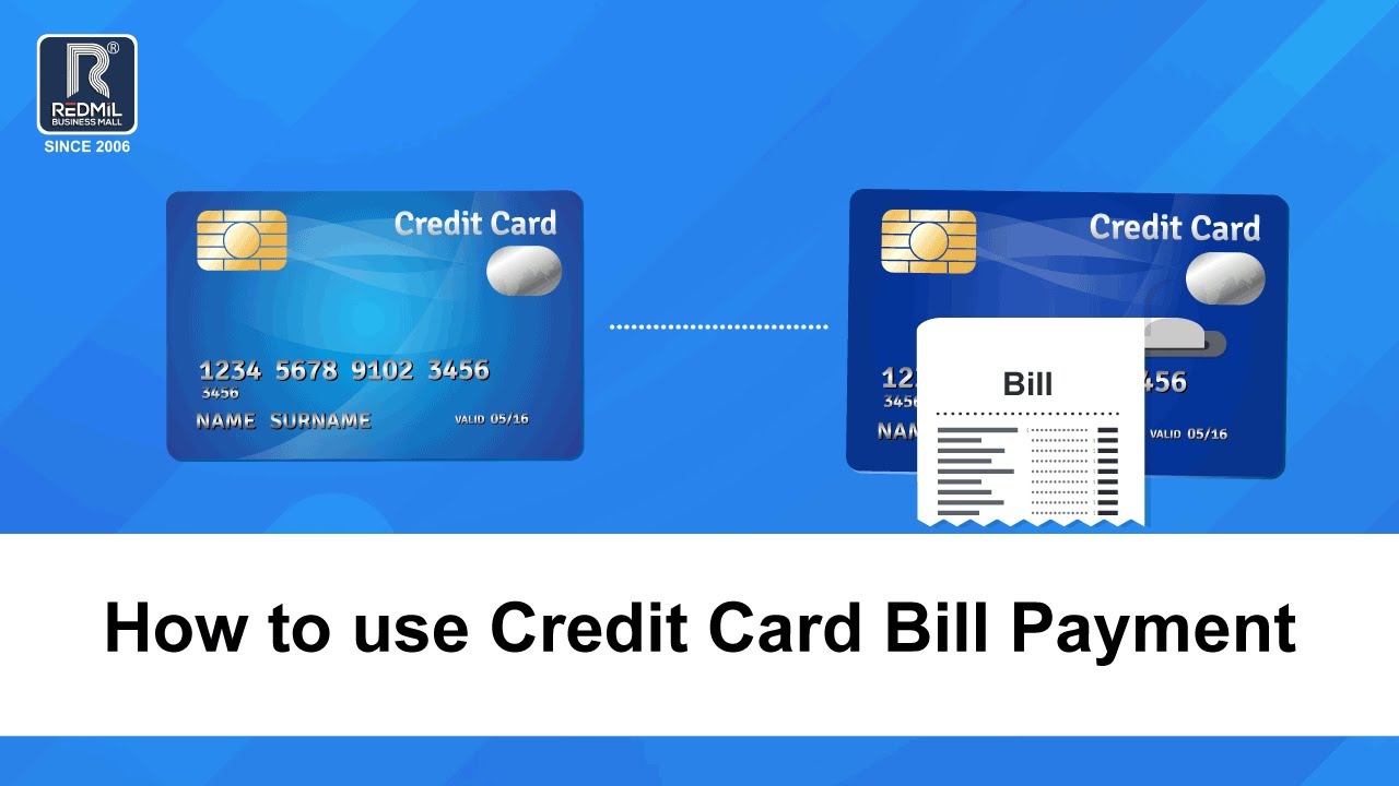 How to use Credit Card Bill Payments