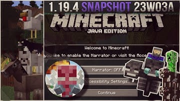 Video: Minecraft Snapshot 23w03a - Ride, Clone command & not only! Vex, Bug fixes~