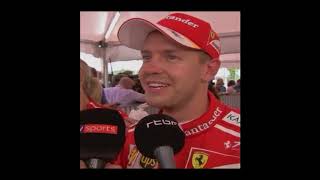 Interview Seb Vettel Post Race Malaysia F1 2017
