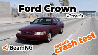 BeamNG Ford Crown Victoria Mod Crash Test