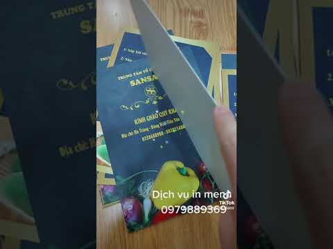 Mẫu Thực Đơn Tiệc Cưới