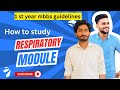 Why Respiratory is the Most Important Module |Resources, books ,bcqs resources etc.#mbbs