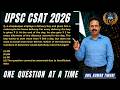 CSAT PYQs 2026 | A shopkeeper employs a delivery boy and gives him a motorcycle... | By Anil Sir