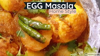 Egg Masala Curry # MasalaEggHomeStyle # SpiceEggCurry - A healthier treat from Smruti's Passion.....