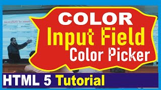 Celebrity Html 5 Color attribute || Html tutorial for beginners || Color Picker Profile
