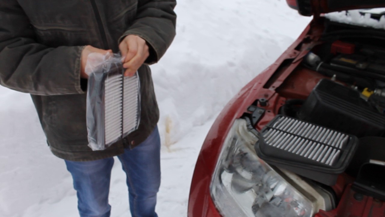 Замена воздушного фильтра сузуки гранд витара 2.0 replacing the air .