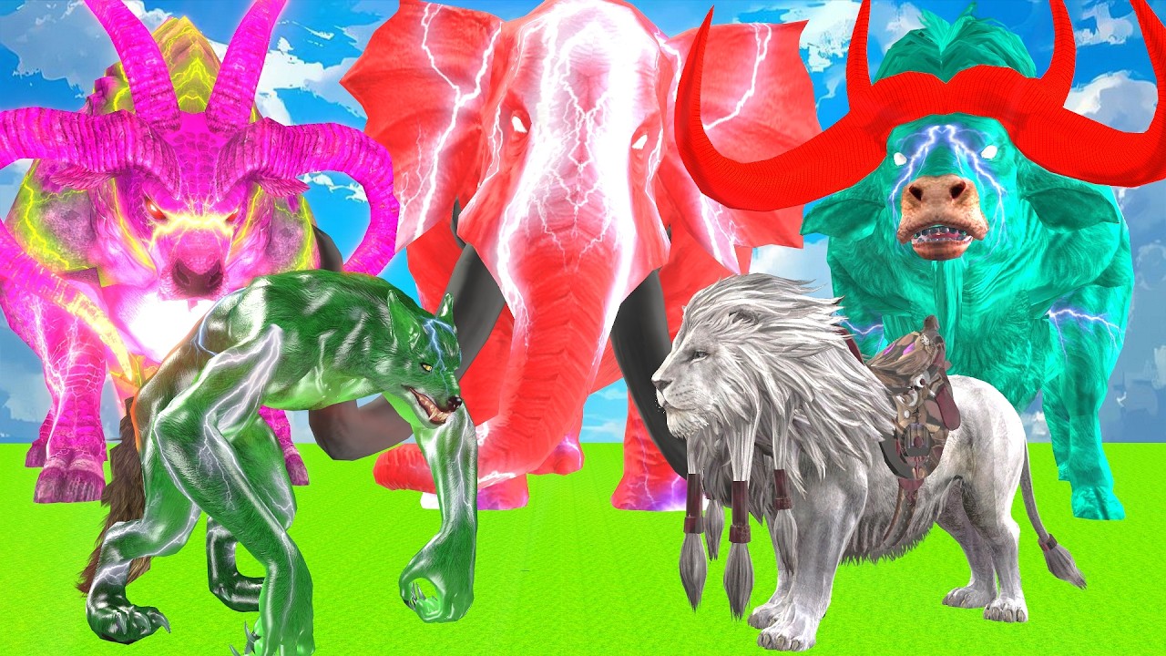 Incredible Animals Race vs Dinosaurs vs Prehistoric Mammals Speed Race Run: Who Will Win?ARBS 