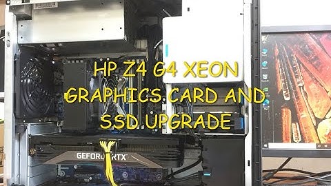 HP Z4 G4 Workstation GPU & SSD Upgrade | Xeon W-2223 | RTX 3070 Ti