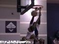 Jacob Lawson trades dunks with Ibrahima Djimde at The King James Shooting Stars Classic