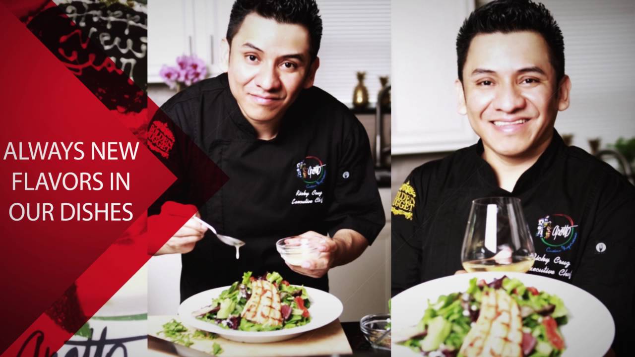 Chef Ricky Cruz - Grotto Restaurante - Houston, Texas - YouTube