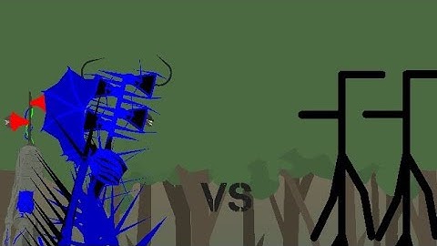 Andres Segura and me vs Ricky siren heads #destroyricky | Stick nodes animation