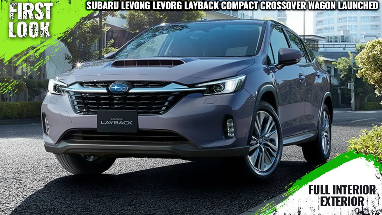 Subaru Levorg Layback Compact Crossover Wagon Launched In Japan
