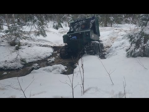 Видео: Гусеничный вездеход не едет.