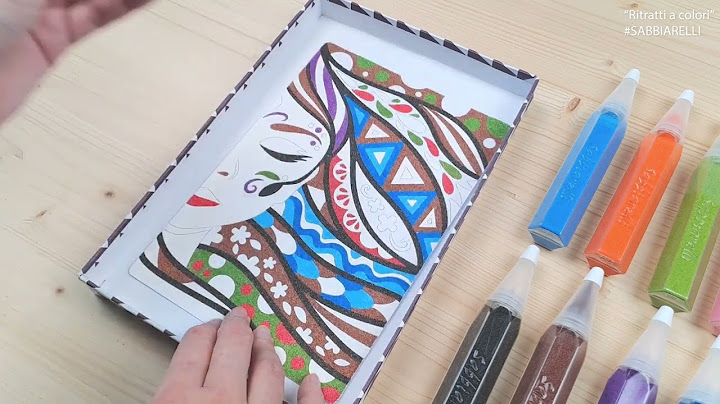 🎨 "Ritratti a Colori" - L’arte del Sandpainting per Adulti ✨