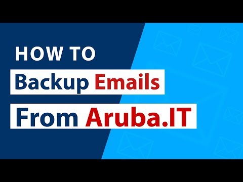 Aruba.IT Backup – How to Backup Aruba Webmail Emails ?