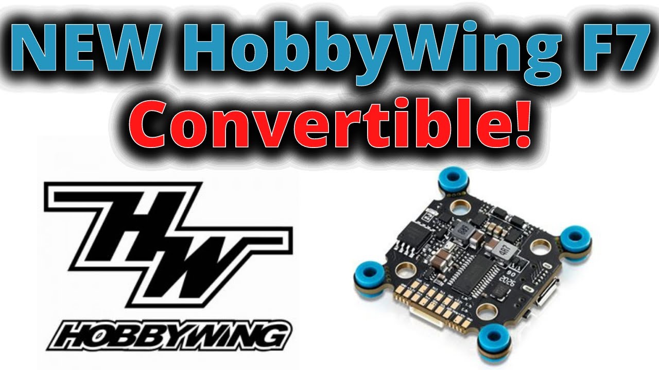 New HobbyWing Convertible F7 Flight Controller !! - YouTube