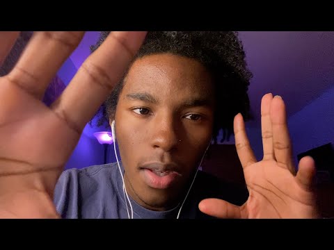 ASMR FAST AGGRESSIVE Hand Movements Experimental Triggers Coconut Rain Mic Blowing