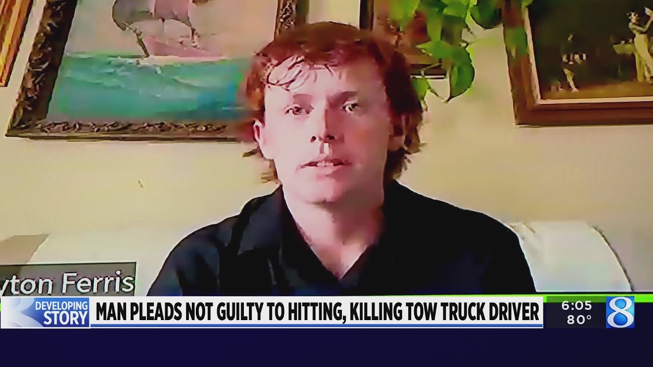 Man pleads not guilty to hitting, killing tow truck driver - YouTube