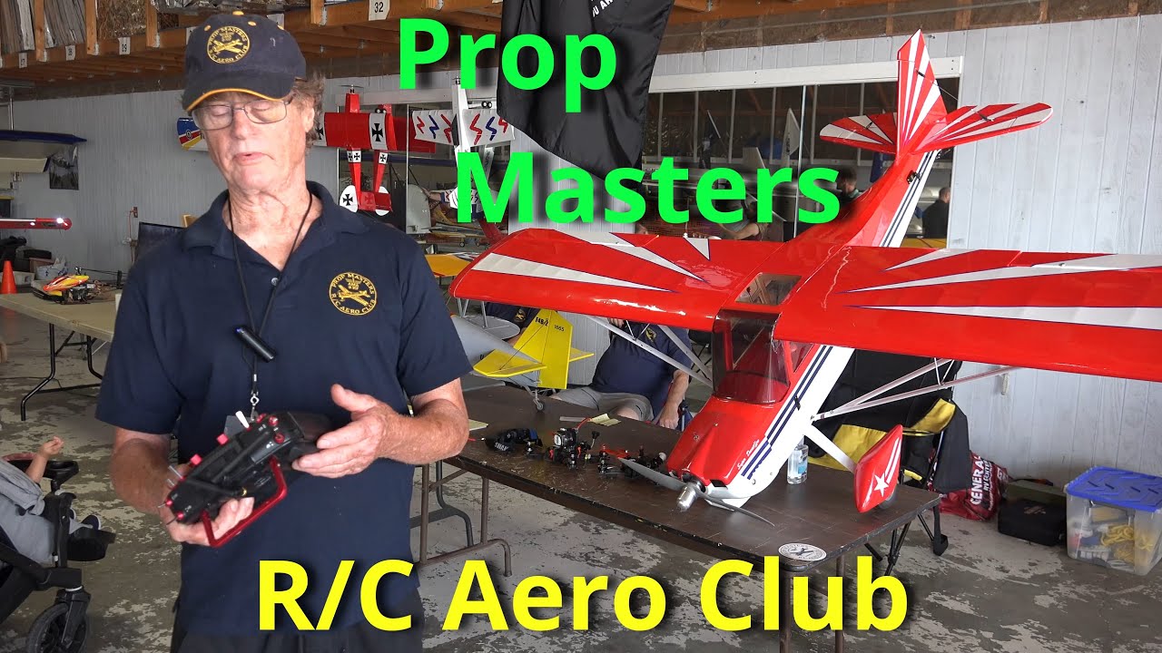 Prop Master Aero Radio Controlled  Club - Join the Tremendous Fun Of R/C Aircraft - Like Draco