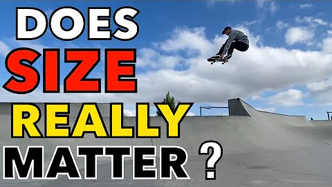 Why is Skateboard Size So IMPORTANT?!