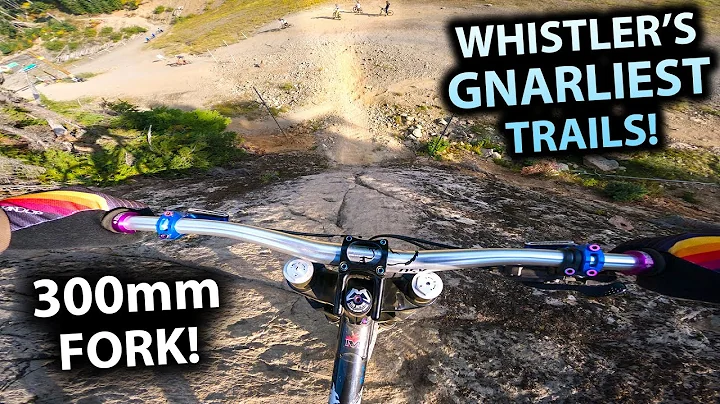300mm of Travel Never Felt SO GOOD on the GNARLIES...