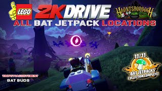 LEGO 2K DRIVE: Hauntsborough (All Bat Jetpack Locations) - HTG