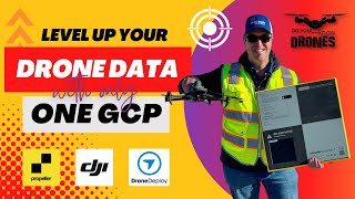 Level Up Your Drone Data with Only ONE GCP