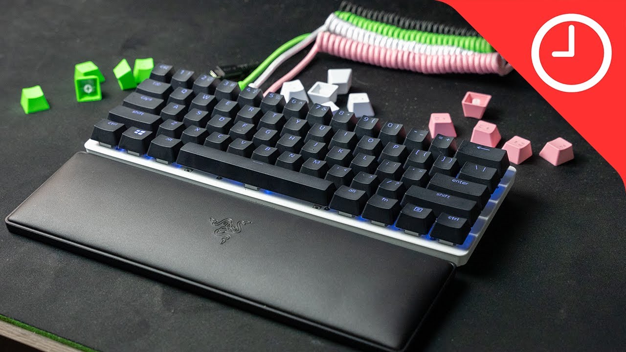 Customize your Razer Keyboard: PBT keycaps + coiled cables, Phantom keycaps  and wrist rests