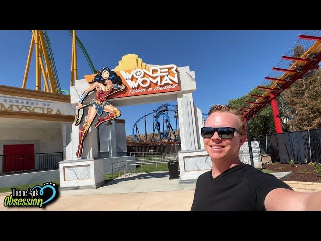 Six Flags Magic Mountain on X: Introducing: The newly designed DC UNIVERSE  home of WONDER WOMAN Flight of Courage, BATMAN The Ride and the newly  themed TEEN TITANS Turbo Spin #NationalSuperheroDay  #ThrillCapitaloftheWorld #