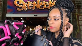 ASMR |💰Rich Aunty Spoils You At Spencer's + Does Your Hair For Bedtime 