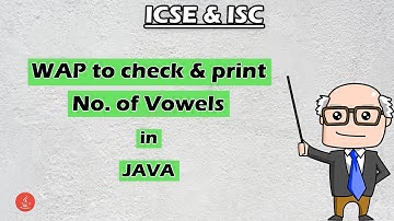Check number of Vowels in JAVA | WAP to check & print No. of Vowels present in a String | BluejCode