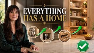 How to Design a Kitchen That Stays Calm & Organized | How Designers Create a Clutter-Free Kitchen