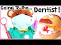 FIRST DENTIST VISIT FOR TODDLERS! Pretend Dentist Toddler Video, Play Doh Dentist | Brush your Teeth