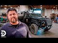 Martín visita en un taller de autos de películas | Mexicánicos Sin Fronteras | Discovery en Español