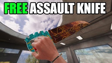 How To Get Free Assault Knife In Cod Mobile 2024