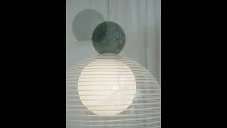 Dame Filigrana Meridian suspension lamp——A Dialogue Between Eternal Stone and Ephemeral Light