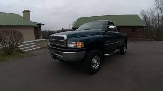 1995 Dodge Ram 2500 Reg Cab Laramie SLT 4X4 Cummins Diesel Walk Around Video