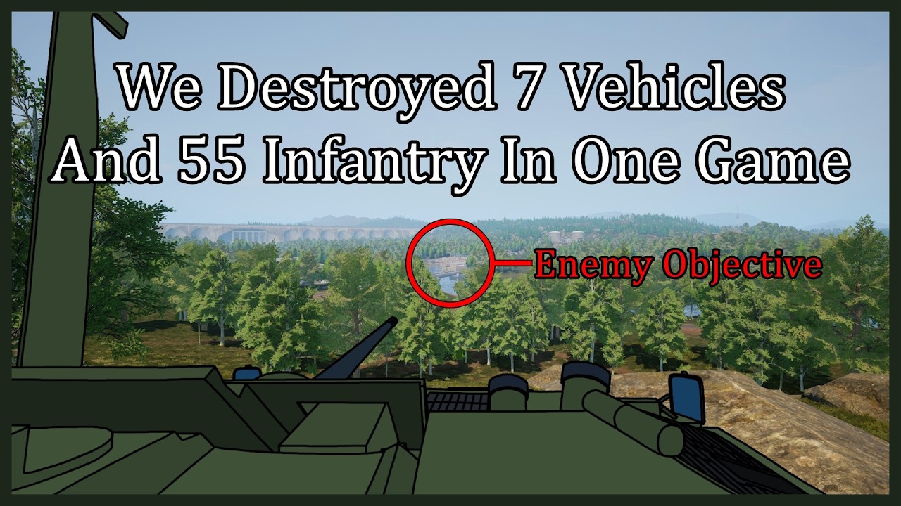 We Found An Insane Position And Dominated | Squad Vehicle Gameplay