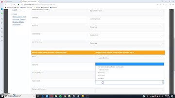 Importing Course Maps and Lesson Plans from a Content Provider